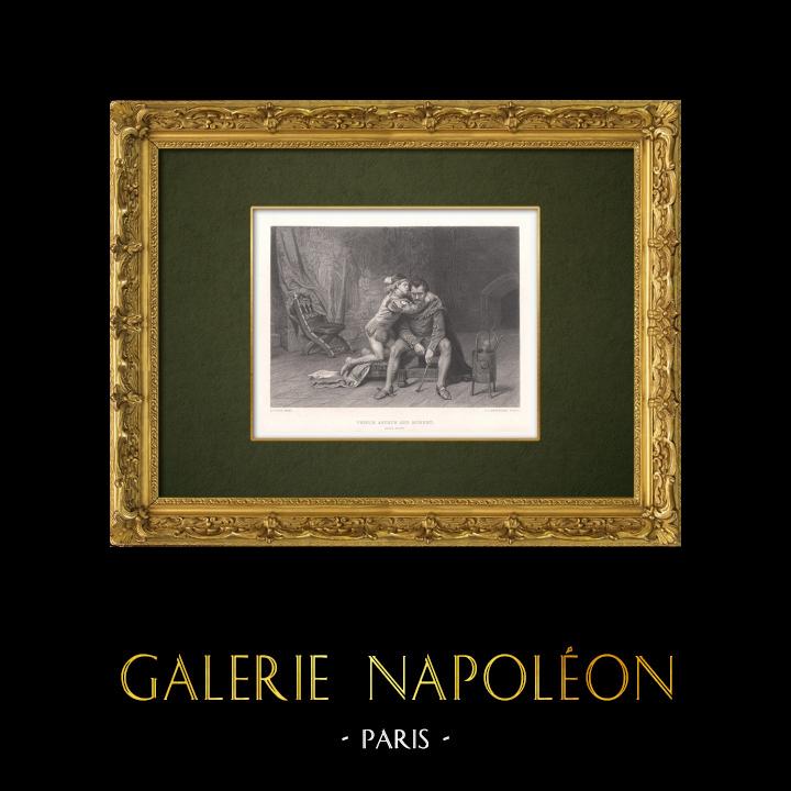 Stampe Antiche & Disegni | Prince Arthur e Hubert - Re Giovanni (William Shakespeare) | Stampa calcografica | 1875
