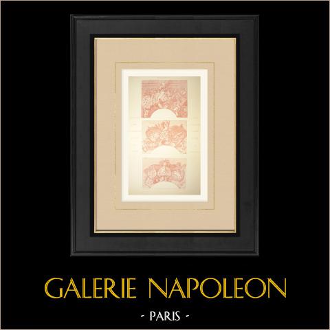 Decoratieve Composities - Louvre Museum Parijs - Polydore van Caravaggio - Italiaanse School | 