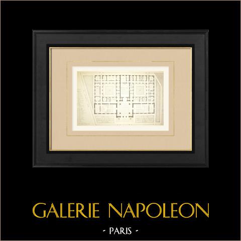 Project Voor een Gerechtsgebouw in Le Havre - Plan (A. Dillon & P. Wallon) | 