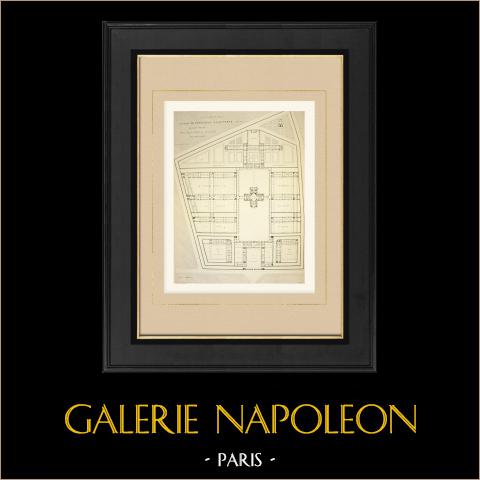 Een Gevangenis in Nanterre - Plan (Project Calinaud & Rozier) | 