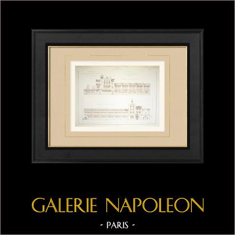 Scholen van Levallois-perret - Gevels (Louis Calinaud) | 