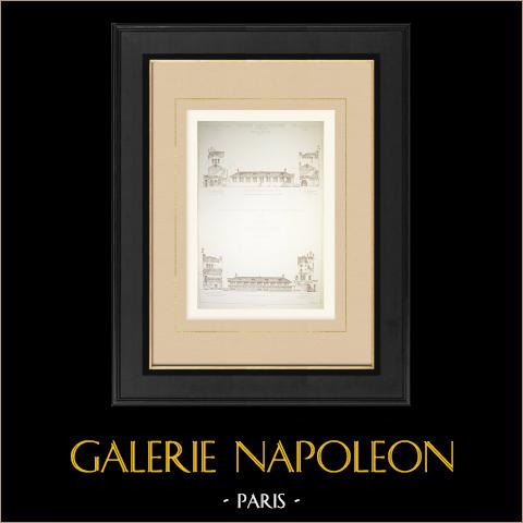 Scholen van Levallois-perret - Gevels (Louis Calinaud) | 