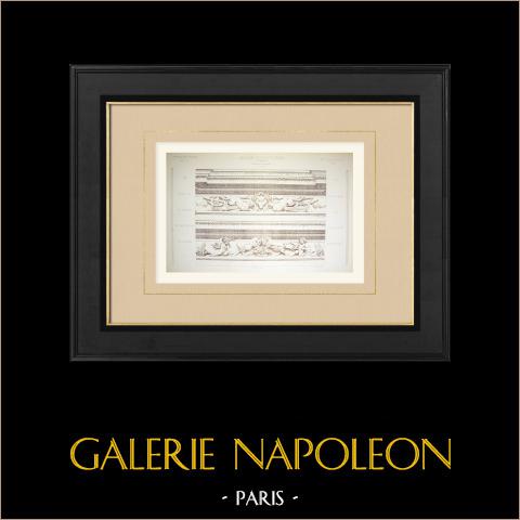 Friezen - Grande Galerie du Louvre - Parijs (Félix Duban) | 