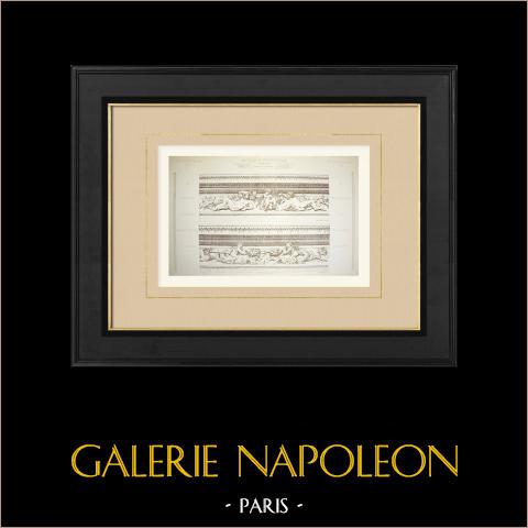 Friezen - Grande Galerie du Louvre - Parijs (Félix Duban) | 