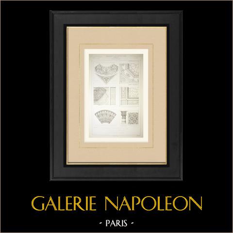 Universal Exposition 1878 - Algerian palace - Facade (Wable) | Original autogravure drawn by Wable. 1880