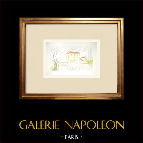 Brzegi Grand-Morin w Pobliżu Crécy-la-chapelle - Seine-et-marne (Francja) | 