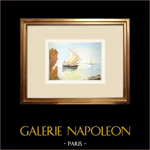 Powrót łodzi Rybackiej (Gibert Louis) | 