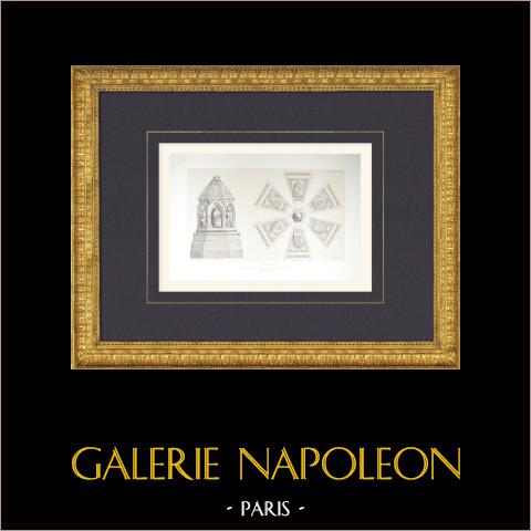 Pomnik Thibauda V, Króla Nawarry, w Provins - Seine-et-marne (Francja) | 