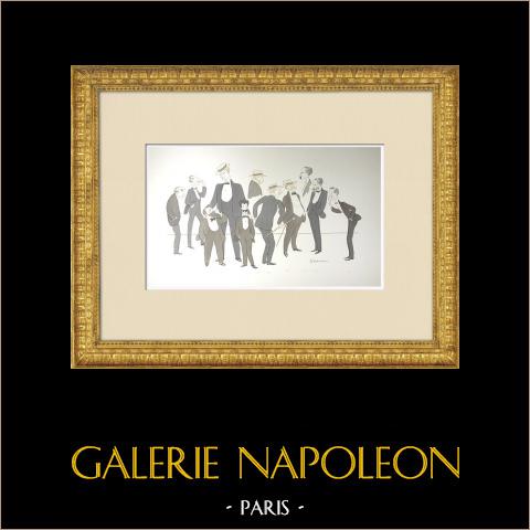 Bizancjum 1905-06 - Karykatury (Hassan) | 