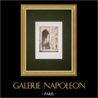 Cattedrale di Auch - Chevet - Jubé - Gers (Francia) | Litografia originale litografata da Riviere. 1857