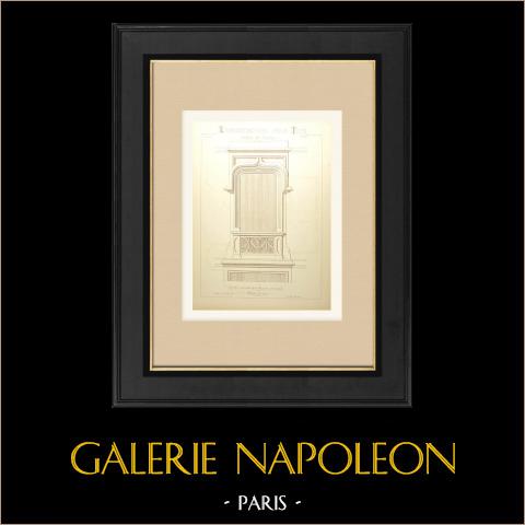 Château du Parc-soubise - Vendée - Zabytek Historyczny - Okno (Berdin, Architekt) | 