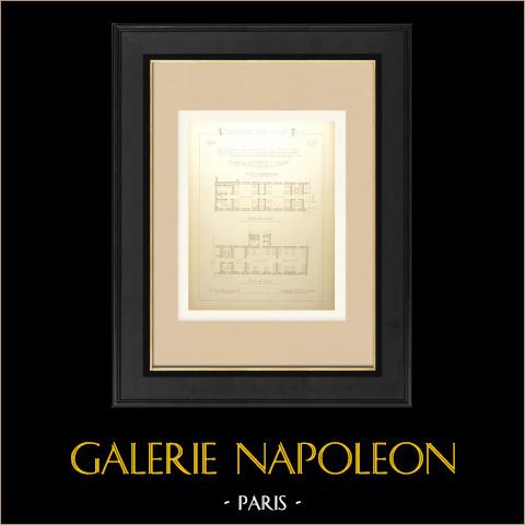 Hospicjum Obywatelskie w Calais - Pas-de-calais - Plany (Laval, Architekt) | 