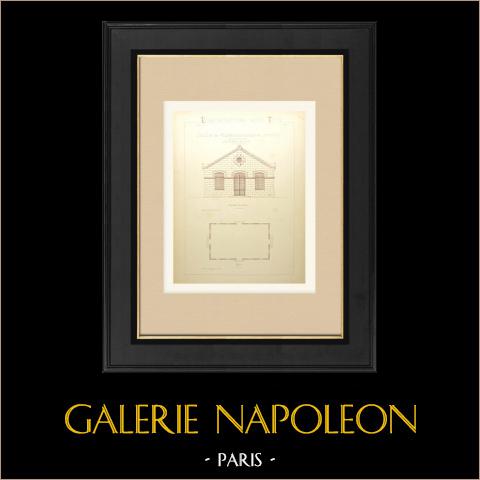 Hala Targowa Villeneuve-la-comtesse - Charente-maritime (Maseczka, Architekt) | 