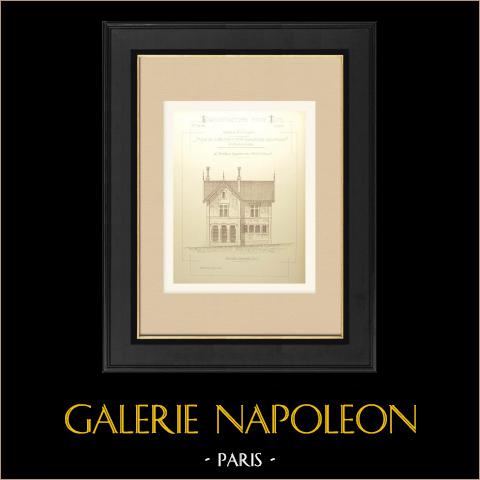 Projekt Szkoły Wydziałowej w Limoges – Hodowla ryb – Fasada (Maska, Inżynieria) | 