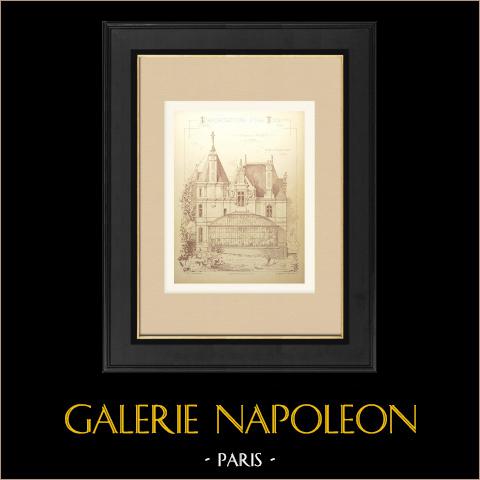 Zamek Saint-Martial w Jarnac - Charente - Szklarnia (Rodzic, Architekt) | 