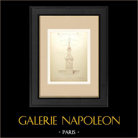 Projekt Dzwonnicy - Dzwonu - Zegara (Holvet, Architekt) | 