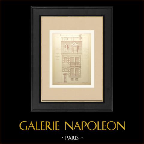 Dom M.besnarda w Dourdan - Essonne (Letellier, Architekt) | 