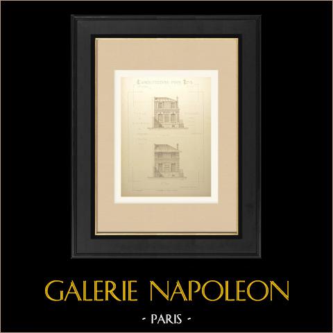 Domy Wiejskie w Houilles - Yvelines (Villevielle, Architekt) | 