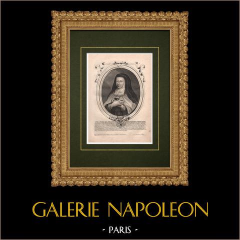 Portret Louise de la Miséricorde - Louise de la Vallière, Zakonnica Karmelitanka (1644-1710) | 