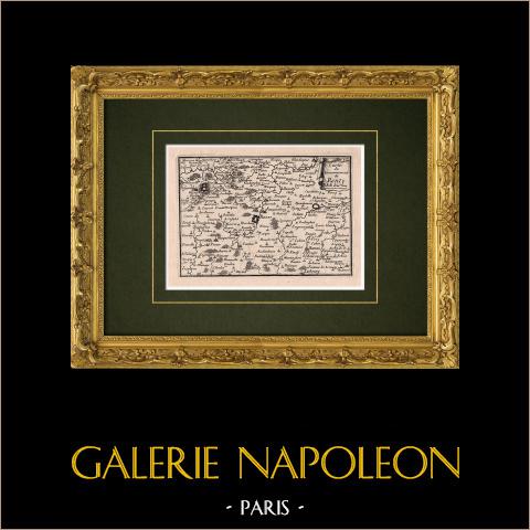 Mapa Rządu Renty - Pas-de-calais (Francja) | 