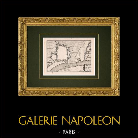 Mapa Wesel - Rhine - North Rhine-westphalia (Germany) | 