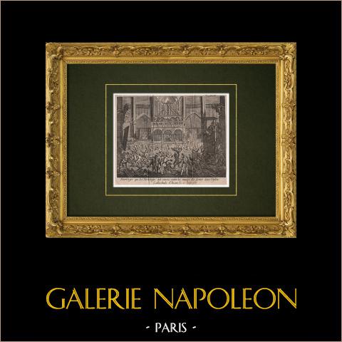 świętokradztwa Popełnione Przez Heretyków w Antwerpii Katedra (1666) | 