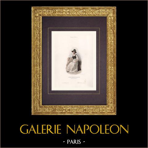 Młoda Dziewczyna z Klausen, Niedaleko Kufstein - Tyrol - Zajazd (Austria) | 