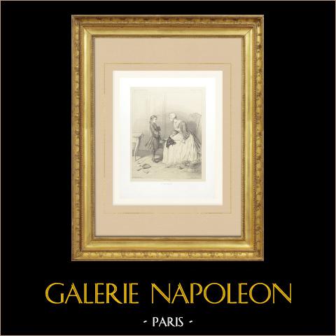 Gospodyni Domowa Upominająca Dziecko | 