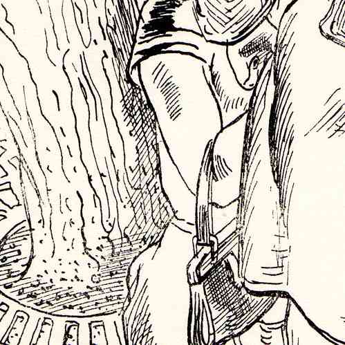 Men uni tomosha qilish uchun ogzimga oldim