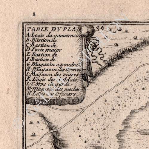 Renty Gravures Anciennes & Dessins | Plan de Renty - Bastion - Pas-de-Calais ...